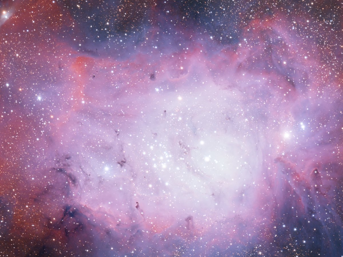 Le cœur de la Lagune (M8) et son jeune amas NGC 6530.